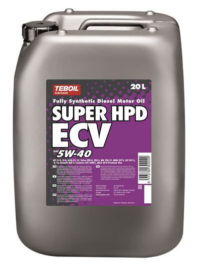 Teboil Super HPD ECV 5W-40